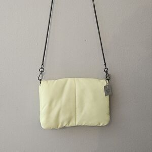 A New Day Yellow Puffer Crossbody